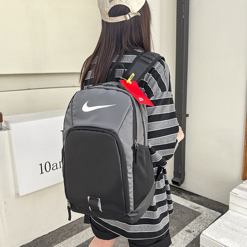 nike-unisex-และกระเป๋าเป้สะพายหลังกระเป๋านักเรียนที่เดินทางมาพักผ่อน