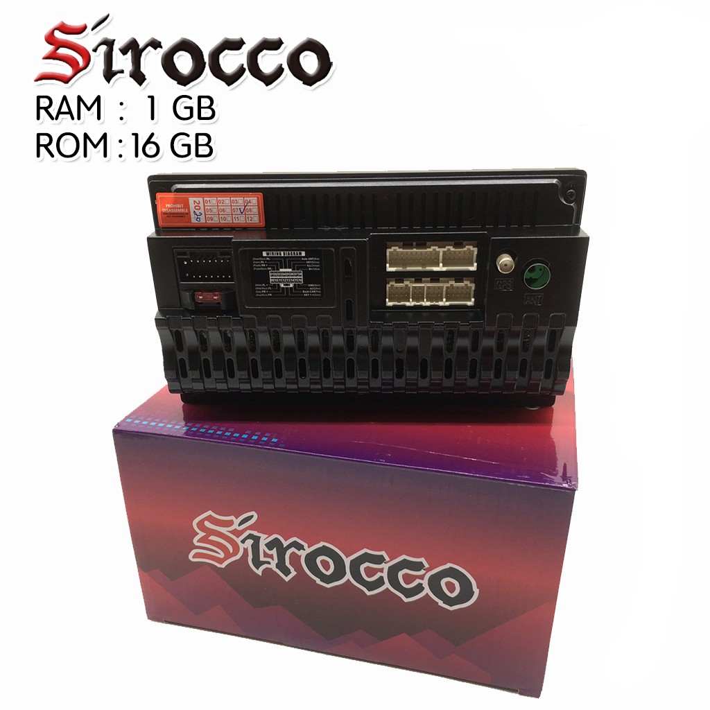 sirocco-จอติดรถยนต์-2-din-android-9-1-ขนาด-7-นิ้ว-ไม่เล่นแผ่น-แบ่งเล่นได้-2-หน้าจอ-ram-1-gb-rom-16-gb