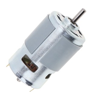 มอเตอร์แรงบิด DC 12-24V 775 ความเร็วสูง ขนาดใหญ่