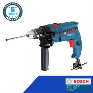 BOSCH สว่านกระแทก 13 มม. รุ่น GSB 1300 (ฟ้า) สว่านไฟฟ้า สว่าน สว่านกระแทกไฟฟ้า ของแท้ สว่าน