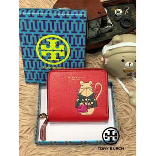 💕 TORY BURCH LEATHER SMALL WALLET