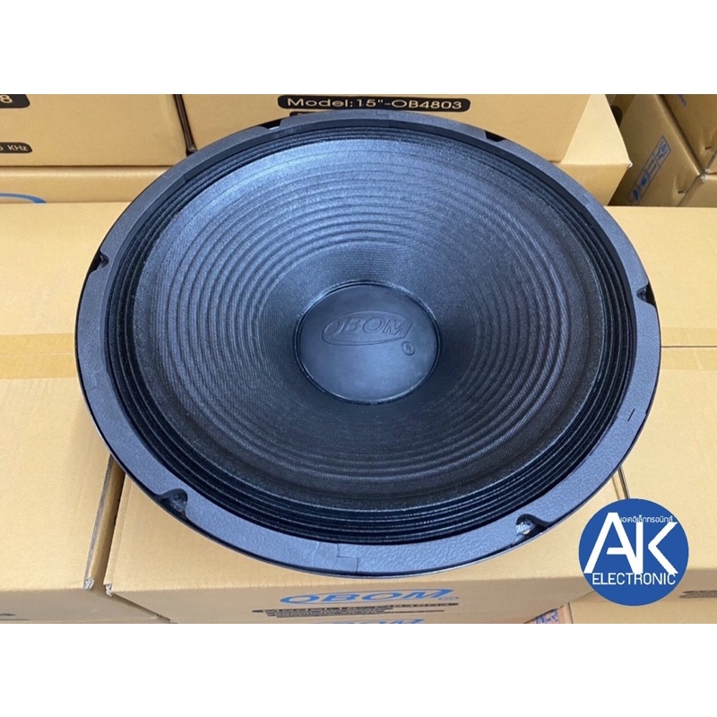 ดอกลำโพง 15นิ้ว OBOM-4803 โอบอ้อม 15” [500w] จำนวน 1 ดอก เครื่องเสียง ...