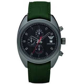 Emporio Armani Classic นาฬิกาผู้ชาย สายหนัง รุ่น AR5936 - green