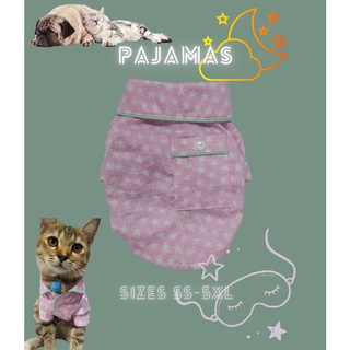 ภาพขนาดย่อของภาพหน้าปกสินค้าชุดนอนหมา ชุดนอนแมวPajamas sweet dreams จากร้าน loogfag08 บน Shopee