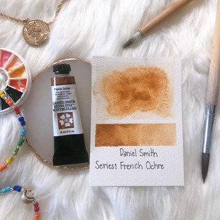 สีน้ำ Daniel Smith เกรดอาร์ตติส Series 1 สี French Ochre แบ่งขาย2ml.