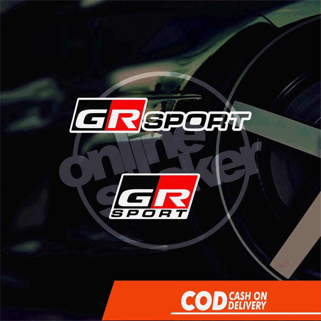 gr-sport-สติกเกอร์-2-ชิ้น-สติกเกอร์ตัด