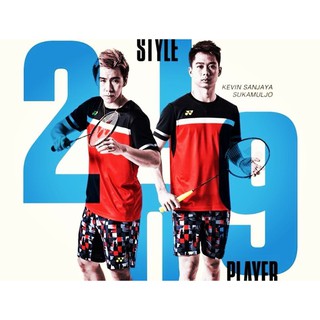 เสื้อแบดมินตัน ทีมชาติอินโดนีเซีย 2019