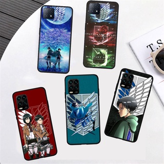 เคสโทรศัพท์มือถือ ลายการ์ตูนอนิเมะ Attack on Titan สําหรับ Xiaomi Mi Poco M2 M3 X4 M4 Pro C40 IJ3