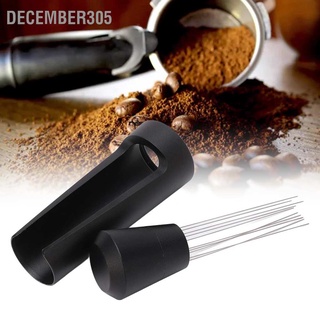 December305 WDT Coffee Powder Stirring Tool Stainless Steel Needle Distributor with Self Aligning Stand