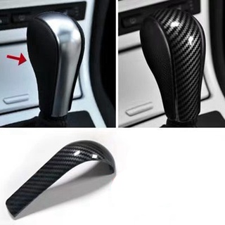 Carbon Fiber Shift Handle Cover For-BMW 5 Series E60 X3 E83 6 Series