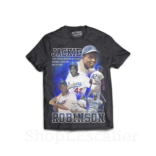 เสื้อยืด พิมพ์ลายกราฟฟิค Jackie Robinson Robinson 42 สไตล์วินเทจ สําหรับผู้ชาย