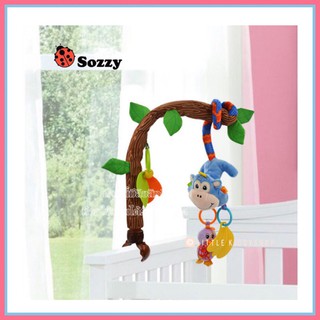 โมบายติดรถเข็น คาร์ซีท ขอบเตียง ดัดโค้งงอได้ Sozzy Stroller Arch Toy [G16]