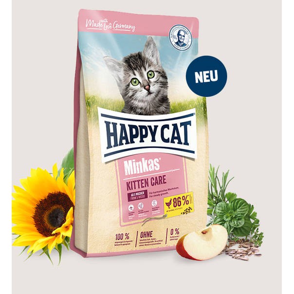 แบ่งขาย-happy-cat-minkas-1-กิโลกรัม-สูตร-kitten-care-junior-care-hairball-control-sterilised