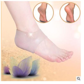 ภาพหน้าปกสินค้าป้องกันแผ่นส้นคู่ 1 บรรเทาอาการปวดส้นเท้าแตกป้องกันพื้นรองเท้าดูดซึมแผ่นสำหรับผู้ชายและผู้หญิง ที่เกี่ยวข้อง