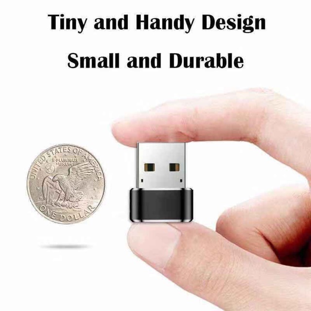 ภาพสินค้าอะแดปเตอร์แปลง USB-C Male Type C to USB Adapter 3.0 A Female Data จากร้าน peatoil บน Shopee ภาพที่ 5