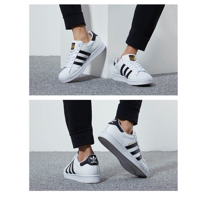 ภาพหน้าปกสินค้าสินค้าลิขสิทธิ์แท้ Adidas Clover Superstar รองเท้าผ้าใบผู้ชายและผู้หญิง จากร้าน cdmb55e4an บน Shopee