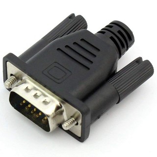 VGA Virtual Display อะแดปเตอร์ Male Dummy Plug EDID Lock Plate