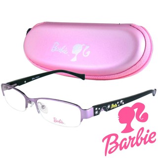 Korea แว่นตาเด็ก รุ่น Barbie บาร์บี้ B-2006 สีชมพู (ขาสปริง)