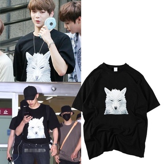 EXO Park Chanyeol wanna one คังแดเนียล เสื้อยืดตัวเดียวกัน