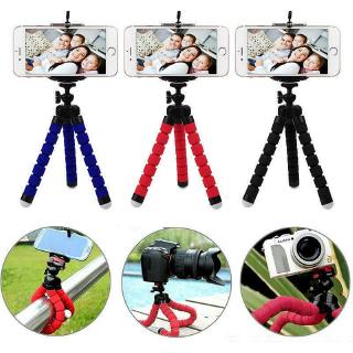 🌟3C🌟 ZJ08  Mini Portable Flexible Sponge Octopus Tripod for Phone Stand Mount