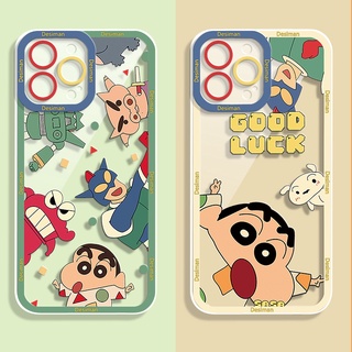เคสโทรศัพท์มือถือ ลายการ์ตูนชินจัง สําหรับ Samsung Galaxy J7 Prime A01 A03S A10 A23 A03 A31 A50 A30 A20 A21S A20S A02S A10S A72 A52 A52S A53 A33 A22 A12 A13 A32 A51 A31 A71