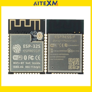 บลูทูธ และแกน CPU ใช้พลังงานต่ำ ESP-32S ESP-WROOM-32 ESP-WROOM-32D ESP32 ESP-32 WIFI Dua MCU ESP-32