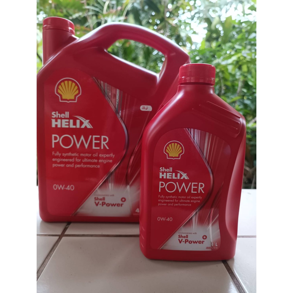 น้ำมันเครื่อง-shell-helix-power-0w40-สำหรับเครื่องยนต์เบนซิล