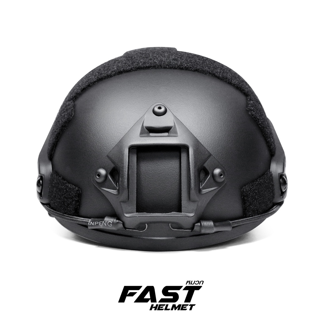 หมวก-fast-helmet-รุ่นปรับหลังได้-วัสดุ-abs-ทนทาน-แข็งแรง-น้ำหนัก-0-9-kg