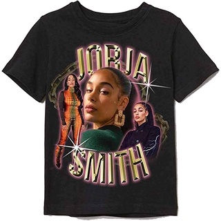 เสื้อยืดแขนสั้นลําลอง คอกลม ผ้าฝ้าย พิมพ์ลาย Jorja Smith DD0355 สําหรับผู้ชาย