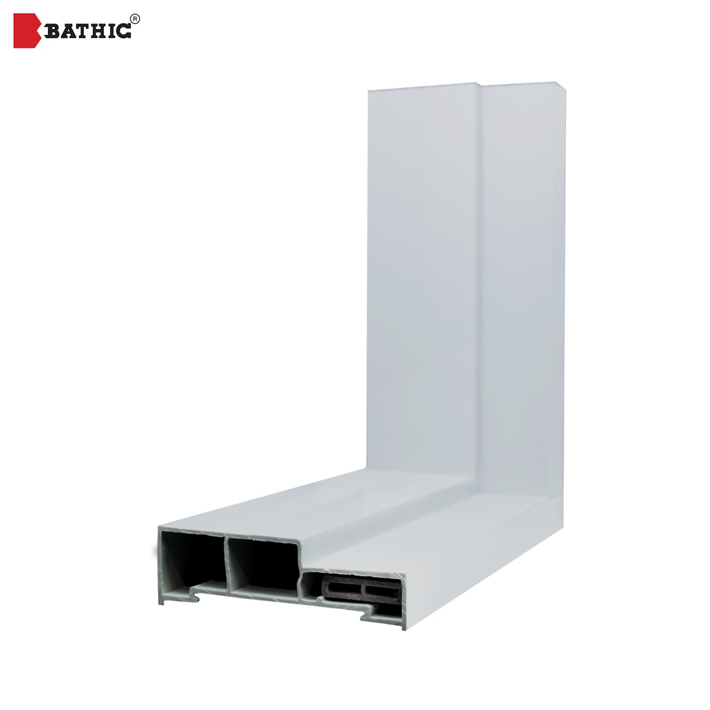 BATHIC วงกบพีวีซีบาธติค F-PVC *สำหรับติดแบบแห้ง | Shopee Thailand