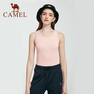 CAMEL เสื้อกล้ามผ้าถัก 2021 สําหรับผู้หญิง