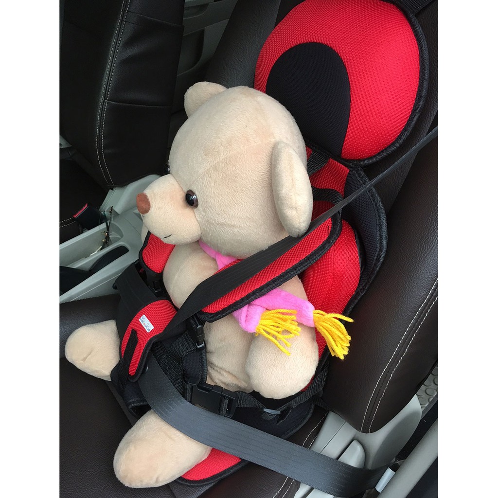 premium-kids-คาร์ซีทแบบพกพา-bigger-3-10-ปี-มือหนึ่ง-สีแดง-คาร์ซีท-carseat-คาร์ซีทเด็กโต-คาร์ซีทเด็กแบบพกพา