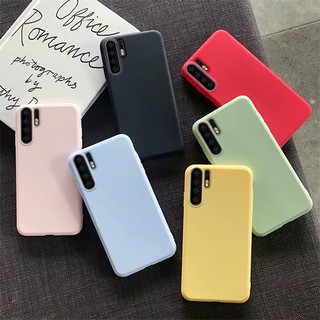 เคสโทรศัพท์ซิลิโคนแบบนุ่ม huawei p 30 p 30 lite p 20 lite p20 pro p 10 p 10 plus สีแคนดี้