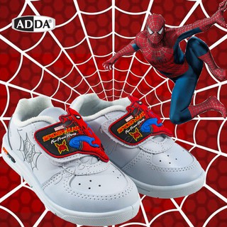 ภาพหน้าปกสินค้าADDA รองเท้านักเรียนเด็กผู้ชาย รองเท้าพละลายการ์ตูน Spider Man ใส่สบาย พื้นนุ่ม ทรงสวย รุ่น 41N11,41N16 ที่เกี่ยวข้อง