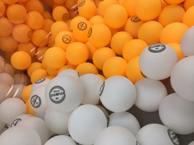 ภาพสินค้ามีสีขาว และส้ม ลูกปิงปองฝึกซ้อม แบบกระป๋อง (72 ลูก) จากร้าน double_k_sport บน Shopee ภาพที่ 5