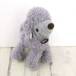 แท้ 100% จากญี่ปุ่น ตุ๊กตา สุนัข พุดเดิ้ล Furi Furi Dogs Tail Shook Poodle Mascot Plush Doll