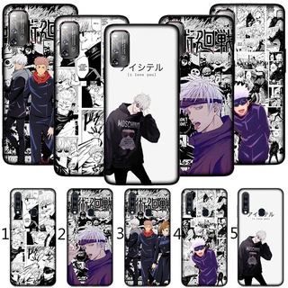 เคสซิลิโคนนิ่ม ลายอนิเมะ Jujutsu Kaisen Gojo Satoru 120HE สําหรับ Samsung Galaxy A02s A03S A13 A33 A53 A73 Plus Lite