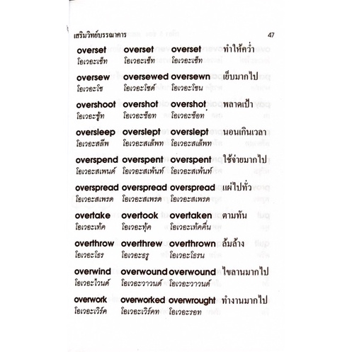 dojai-ภาษาอังกฤษ-กริยา-3-ช่อง-เหมาะสำหรับนักเรียนนักศึกษา