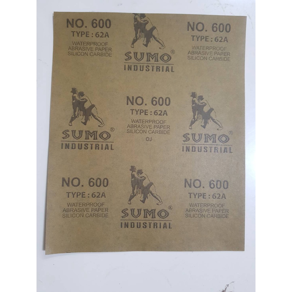 กระดาษทรายน้ำ-sumo-9x11-เบอร์-600-800-1200-กระดาษทรายใช้ขัดเหล็ก-ขัดไม้-ขัดไฟเบอร์