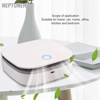 Neptuner เครื่องฟอกอากาศ Uv ไอออนลบ เครื่องกําเนิดโอโซนดับกลิ่น สําหรับสํานักงาน รถยนต์ ห้องครัว ห้องนอน