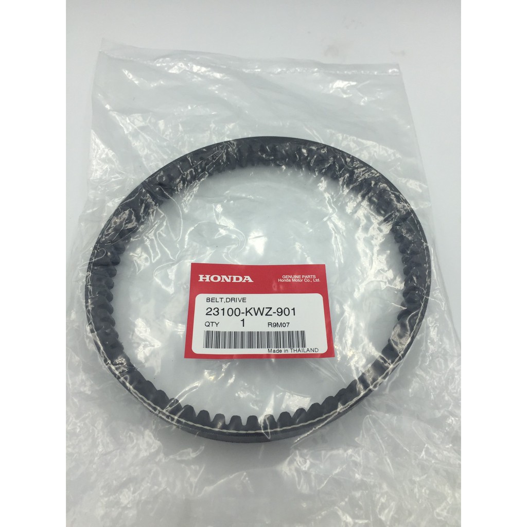 สายพาน-แท้ศูนย์-ฮอนด้า-wave110-i-at-ออโต้-ปี2010-honda-wave110i-v-belt-23100-kwz-901