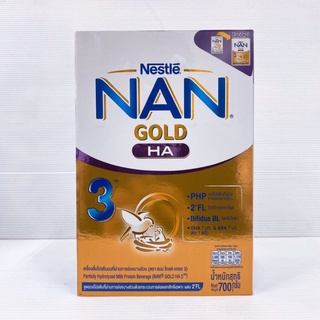 สินค้า Nan 3 goldpro ha 700กรัม แนนโกลด์ เอชเอ สูตร3 700กรัม‼️‼️หมดอายุ 10/2566‼️‼️