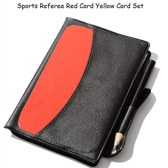 pro-star-กระเป๋าใส่บัตรใบเหลือง-ใบแดง-สมุดบันทึก-สําหรับผู้ตัดสินกีฬา-วอลเลย์บอล-ฟุตบอล