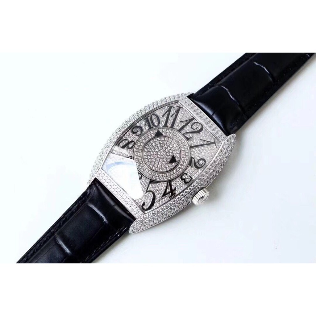 franckmuller-frank-muller-ผู้หญิงเพชรเต็มนาฬิกาจุด-gypsophila