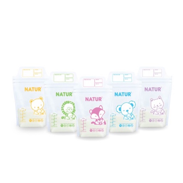 ฟรี10ถุง-natur-ถุงเก็บน้ำนมแม่-บรรจุ-30-ถุง-4oz-กับ-8oz-รุ่นใหม่-40ถุง