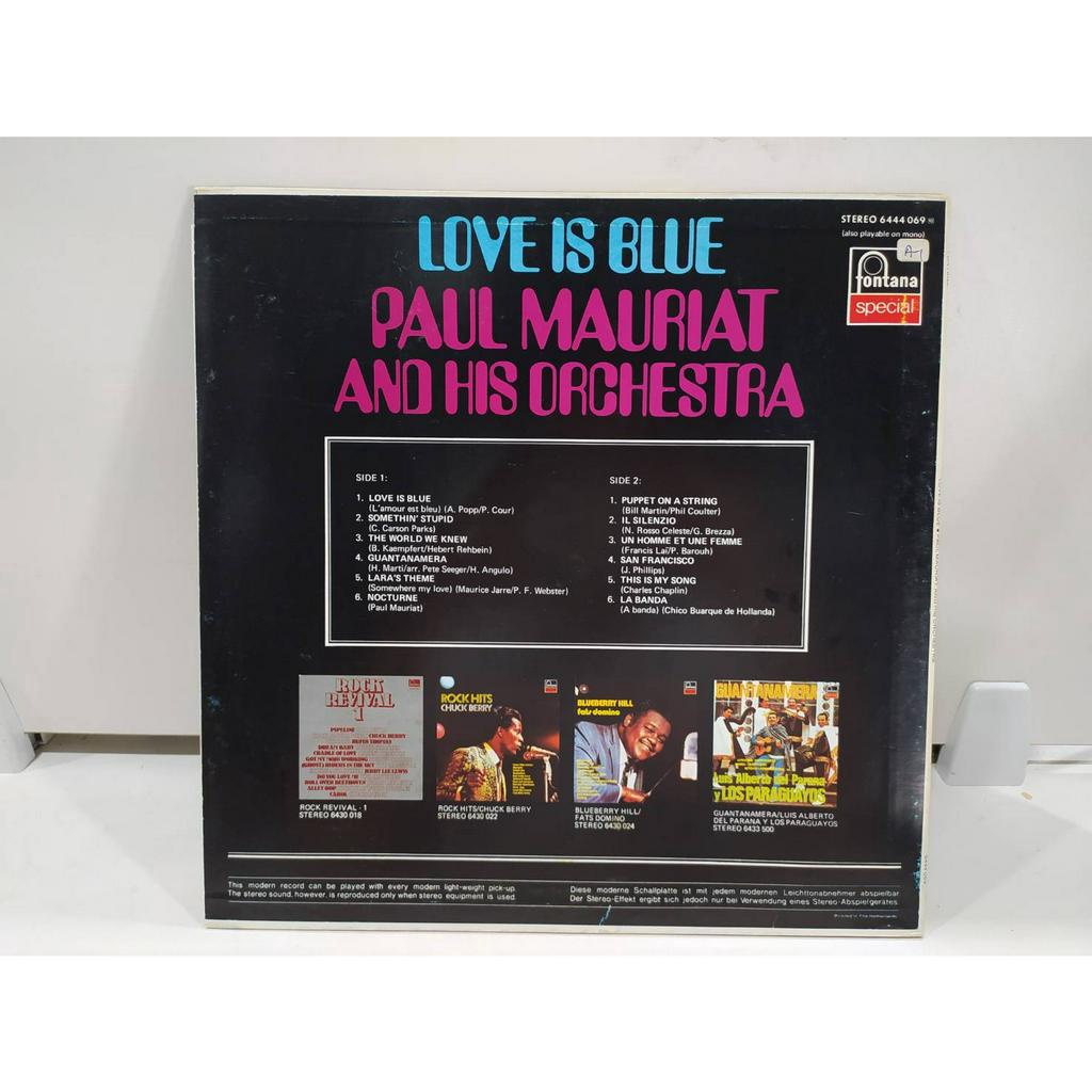 1lp-vinyl-records-แผ่นเสียงไวนิล-love-is-blue-paul-mauria-and-his-orchestra-j16b80