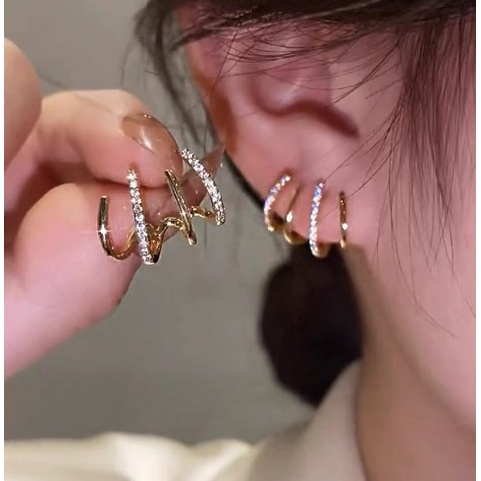 ต่างหูสตั๊ด-เงิน-925-แบบห้อย-เรียบง่าย-แฟชั่นยอดนิยม-สําหรับผู้หญิง