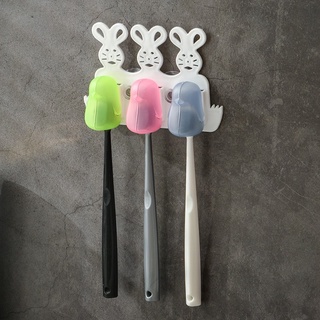 ที่เก็บแปรงสีฟัน  แบบมีฝาคอบ ที่แขวนแปรงสีฟันลายการ์ตูน