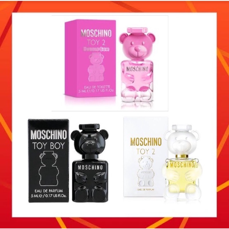 แท้-พร้อมส่ง-น้ำหอม-moschino-toy-2-น้องหมีชมพู-ขาว-ดำ-หอมมากกกก