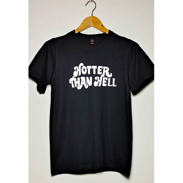 เสื้อยืดลาย-hotter-than-hell